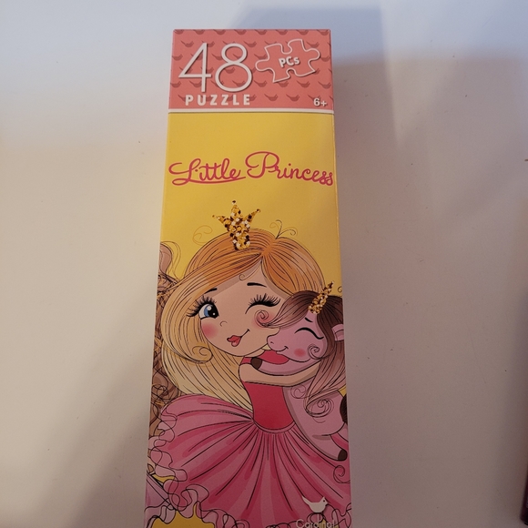 Stocking Stuffers Little Princess Jumbo Cards & 48 Piece Puzzle 10 Bracelets NEW - Picture 4 of 5